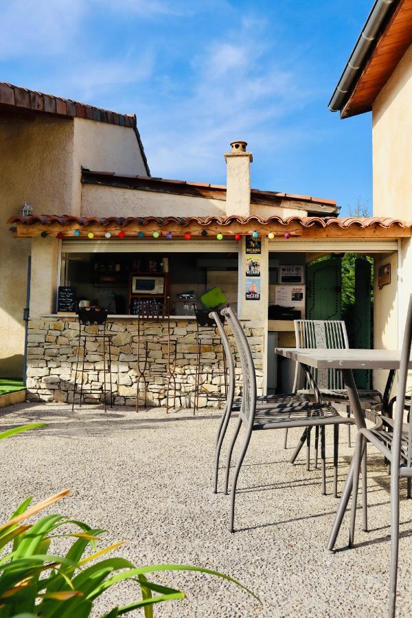 Chambre Familiale "Le Pecher" Saillans  Exterior foto